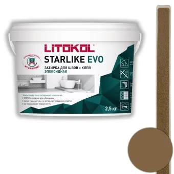 Затирка Litokol Starlike Evo S.209 pietra d`Assisi 2.5 кг