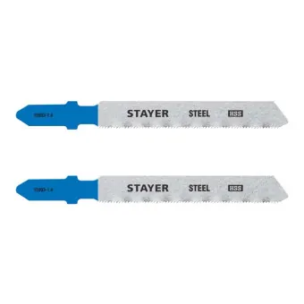 Полотна для электролобзика Stayer Professional T118A по металлу HSS 50 мм шаг 1.4 мм 2 шт (арт. 15993-1.4_z02)