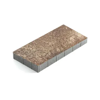 Тротуарная плитка Steingot Плита 600х300 мм Color Mix Мокко толщина 60 мм