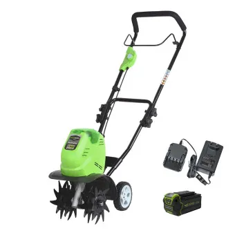 Культиватор аккумуляторный Greenworks G40TLK4 (арт. 27087VB)