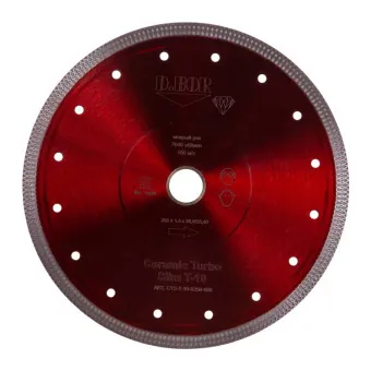 Диск алмазный D.BOR Ceramic Turbo Slim T-10 250x1.8x30/25.4 мм (арт. D-CTS-T-10-0250-030)