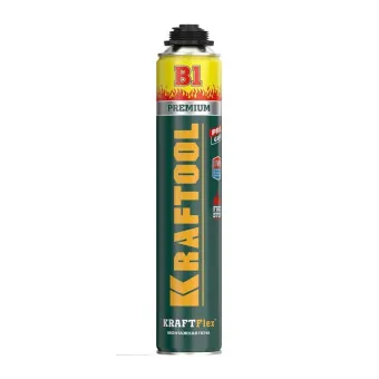 Пена Kraftool Fire Stop B1 монтажная огнеупорная 750 мл