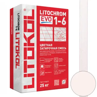 Затирка Litokol Litochrom 1-6 EVO LE.205 жасмин 25 кг