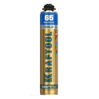 Пена Kraftool Gold 65 монтажная 850 мл