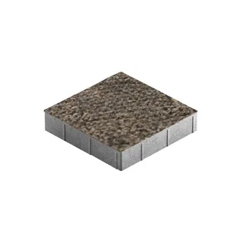 Тротуарная плитка Steingot Квадрат Granit Premium Bruno 300х300 мм толщина 60 мм
