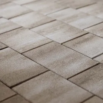 Тротуарная плитка Steingot Новый Город Color Mix Травертин толщина 60 мм