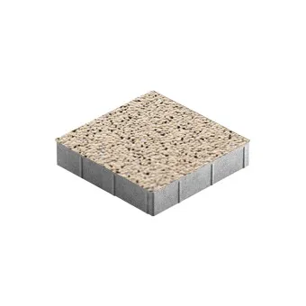 Тротуарная плитка Steingot Квадрат Granit Premium Caramello 300х300 мм толщина 60 мм