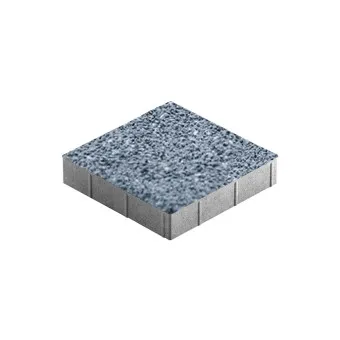 Тротуарная плитка Steingot Квадрат Granit Premium Grafito Scuro 300х300 мм толщина 60 мм