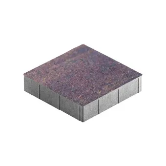 Тротуарная плитка Steingot Плита Квадрат Color Mix Блэнд 400х400 мм толщина 80 мм