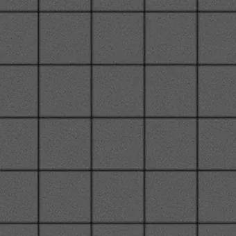 Тротуарная плитка Выбор КВАДРАТ А.2.К.4 Гладкий Серый 200х200х40 мм
