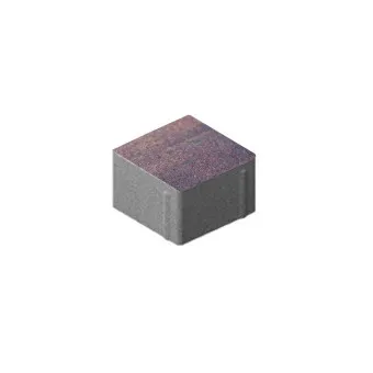 Тротуарная плитка Steingot Квадрат Color Mix Блэнд 100х100 мм толщина 60 мм