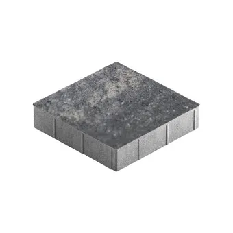 Тротуарная плитка Steingot Плита Квадрат Color Mix Штайн Блэк 400х400 мм толщина 80 мм