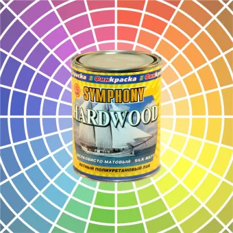 Лак Symphony Hardwood яхтный шелковисто-матовый 0.9 л