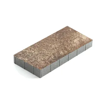 Тротуарная плитка Steingot Плита 600х300 мм Color Mix Мокко толщина 80 мм