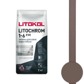Затирка Litokol Litochrom 1-6 EVO LE.240 венге 2 кг
