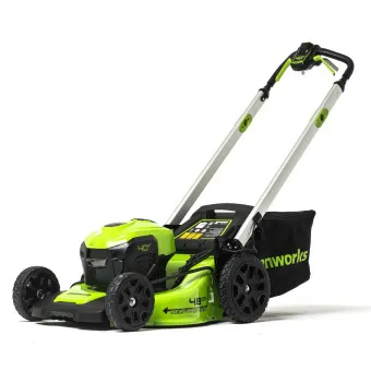 Газонокосилка аккумуляторная Greenworks GD40LM48SP (арт. 2517407)