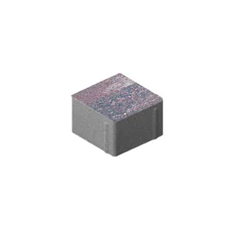 Тротуарная плитка Steingot Квадрат Color Mix Аметист 100х100 мм толщина 60 мм