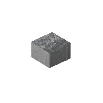 Тротуарная плитка Steingot Квадрат Color Mix Штайн Блэк 100х100 мм толщина 60 мм