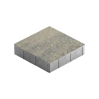 Тротуарная плитка Steingot Плита Квадрат Color Mix Штайн Хром 400х400 мм толщина 80 мм
