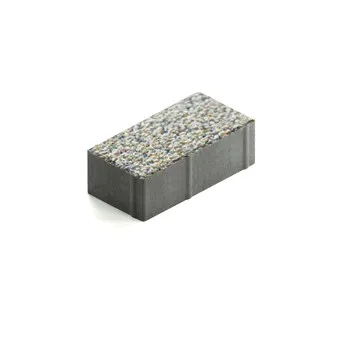 Тротуарная плитка Steingot Прямоугольник 200х100 мм Granit Premium Terra Antica толщина 60 мм