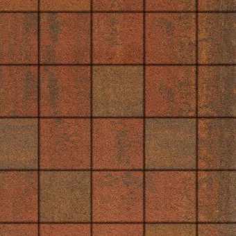 Тротуарная плитка Выбор КВАДРАТ Б.2.К.6 Листопад гранит Арабская Ночь 200х200х60 мм