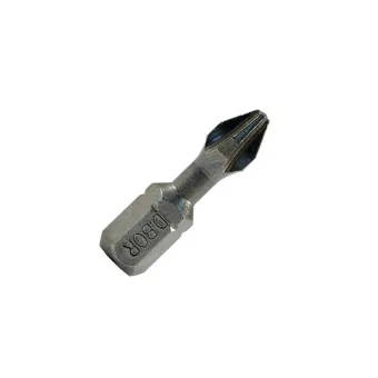 Биты фрезерованные D.BOR C 6.3 Torsion PH2 25 мм 20 шт. (арт. D05-DTPH02025020)
