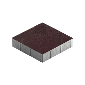 Тротуарная плитка Steingot Плита Квадрат Color Mix Эмбер 400х400 мм толщина 80 мм