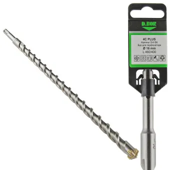 Бур D.BOR 4C Plus SDS-plus 16x400/460 мм (арт. 4PD16L0460)