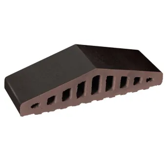 Кирпич профильный King Klinker 18 Volcanic Black 310х100 мм