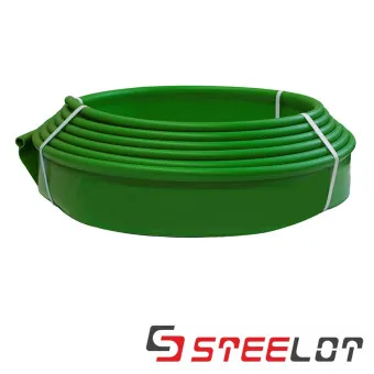 Пластиковый бордюр STEELOT Кантри 10000х20х110 мм зелёный
