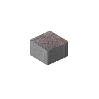 Тротуарная плитка Steingot Квадрат Color Mix Штайн Ферро 100х100 мм толщина 60 мм