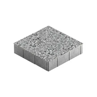 Тротуарная плитка Steingot Плита Квадрат Granit Premium Fumo Bello 400х400 мм толщина 80 мм
