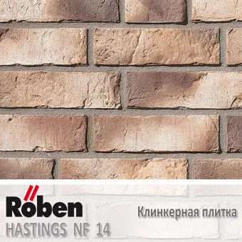 Клинкерная плитка Roben Hastings NF14 240x14x71 мм