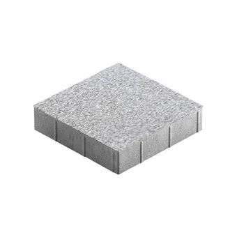 Тротуарная плитка Steingot Плита Квадрат Granit Premium Loto Bianco 400х400 мм толщина 80 мм