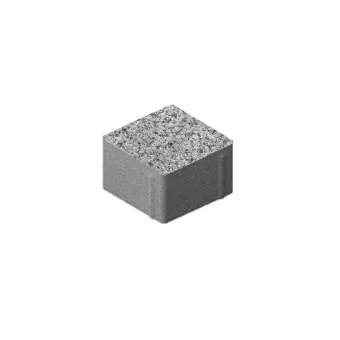 Тротуарная плитка Steingot Квадрат Granit Premium Fumo Bello 100х100 мм толщина 60 мм