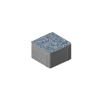 Тротуарная плитка Steingot Квадрат Granit Premium Grafito Scuro 100х100 мм толщина 60 мм