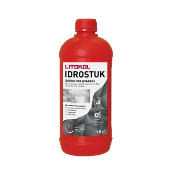 Латексная добавка Litokol Idrostuk-m для затирки 1.5 кг