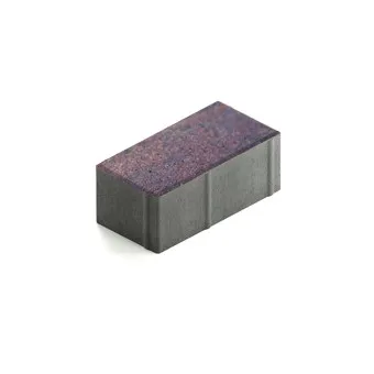 Тротуарная плитка Steingot Прямоугольник 200х100 мм Color Mix Блэнд толщина 80 мм