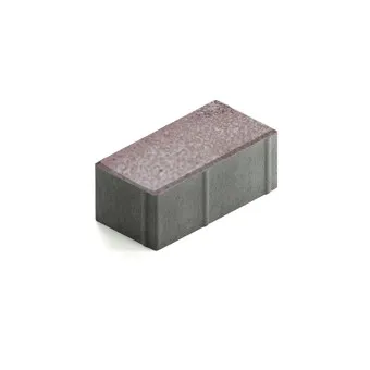 Тротуарная плитка Steingot Прямоугольник 200х100 мм Color Mix Клифф толщина 80 мм