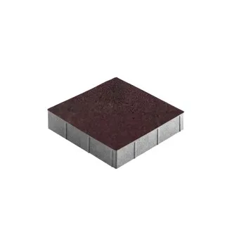 Тротуарная плитка Steingot Квадрат Color Mix Эмбер 200х200 мм толщина 60 мм