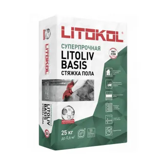 Ровнитель Litokol LitoLiv Basis грубый 25 кг