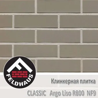 Клинкерная плитка Feldhaus Klinker Argo Liso R800 NF9 (240x9x71 мм)