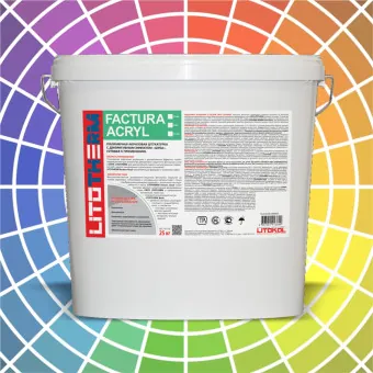 Декоративное покрытие Litokol Litotherm Factura Acryl 
