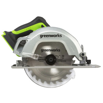Пила дисковая аккумуляторная Greenworks GD24CS (арт. 1500907)
