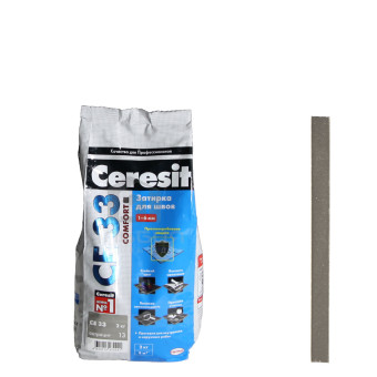 Затирка Ceresit CE 33 Comfort  №13 антрацит 2 кг