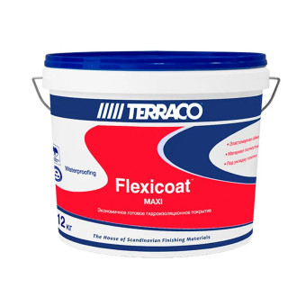 Гидроизоляция Terraco Flexicoat Maxi 12 кг