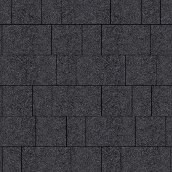 Тротуарная плитка Выбор СТАРЫЙ ГОРОД Б.1.Фсм.6 Стоунмикс Черный 60 мм