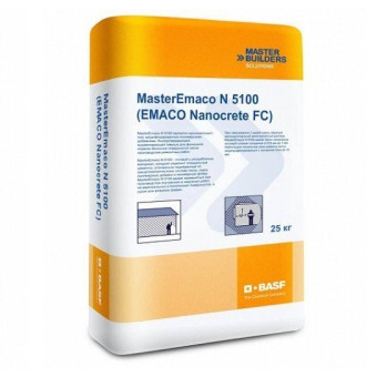 Ремонтная смесь BASF MasterEmaco N 5100 25 кг Ремонтная смесь BASF MasterEmaco N 5100 25 кг