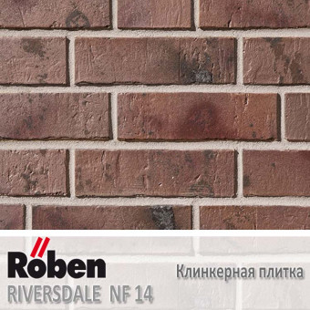 Клинкерная плитка Roben Riversdale NF 14 (240x14x71)