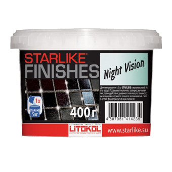 Добавка декоративная Litokol Starlike Finishes night vision для затирки 400 г